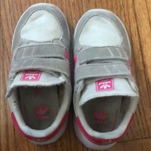 Toddler girls adidas sneakers